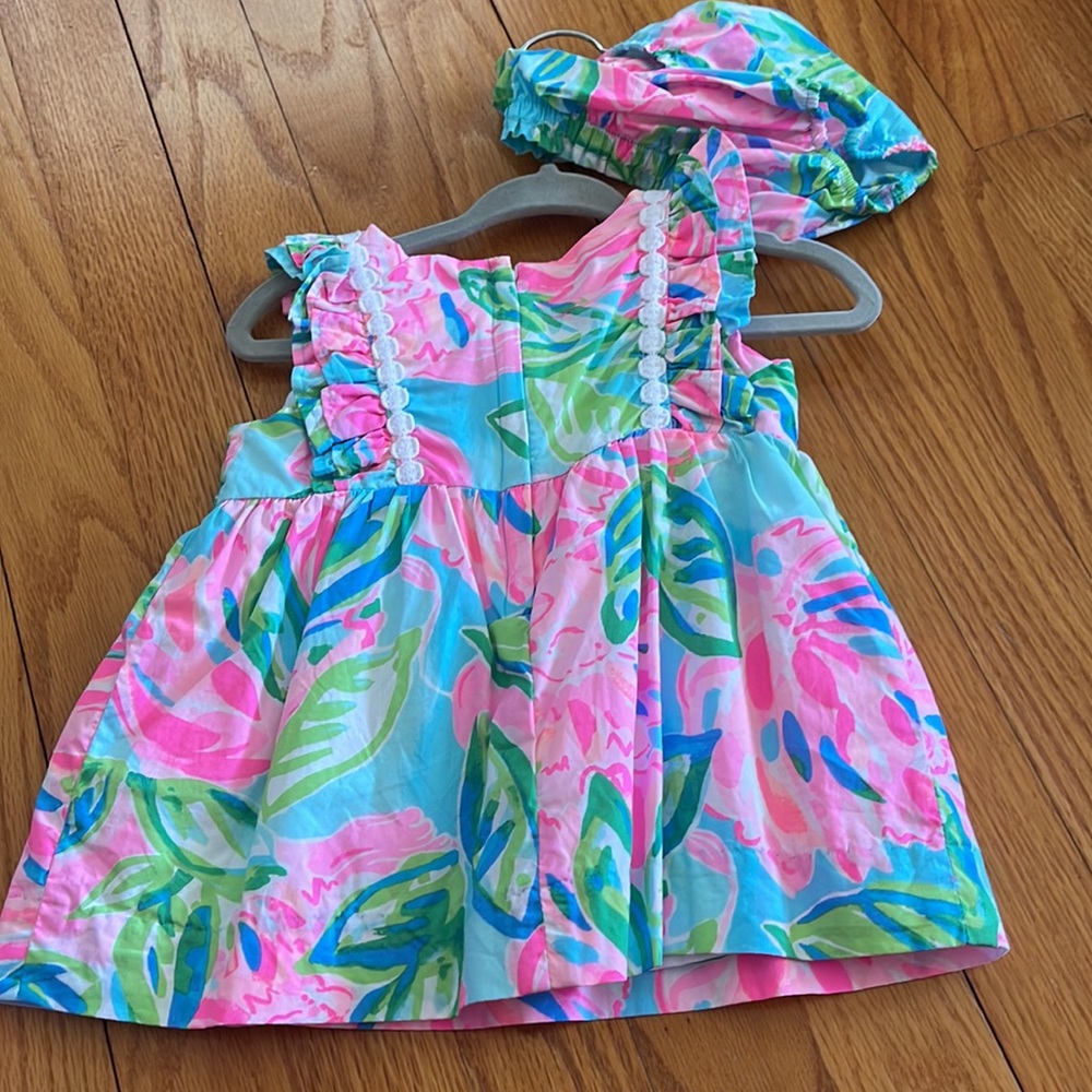Lilly Pulitzer baby shift dress totally blossom - Picture 3 of 3